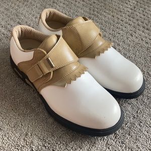 Hi-Tec Custom V Lite White Soft Spike Golf Shoes 7